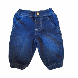 Garanimals Dark Wash Denim Pants 0–3M Baby Jeans